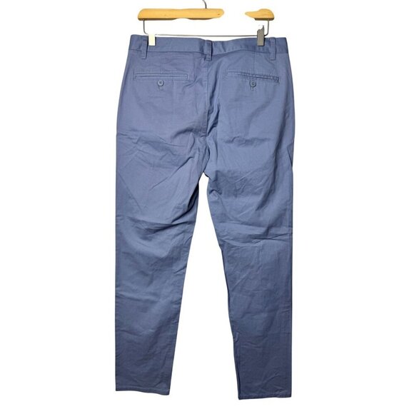 Mens Bonobos Size 31x32 Light Blue Chino Slim Straight Leg Pants Preppy - Picture 2 of 7